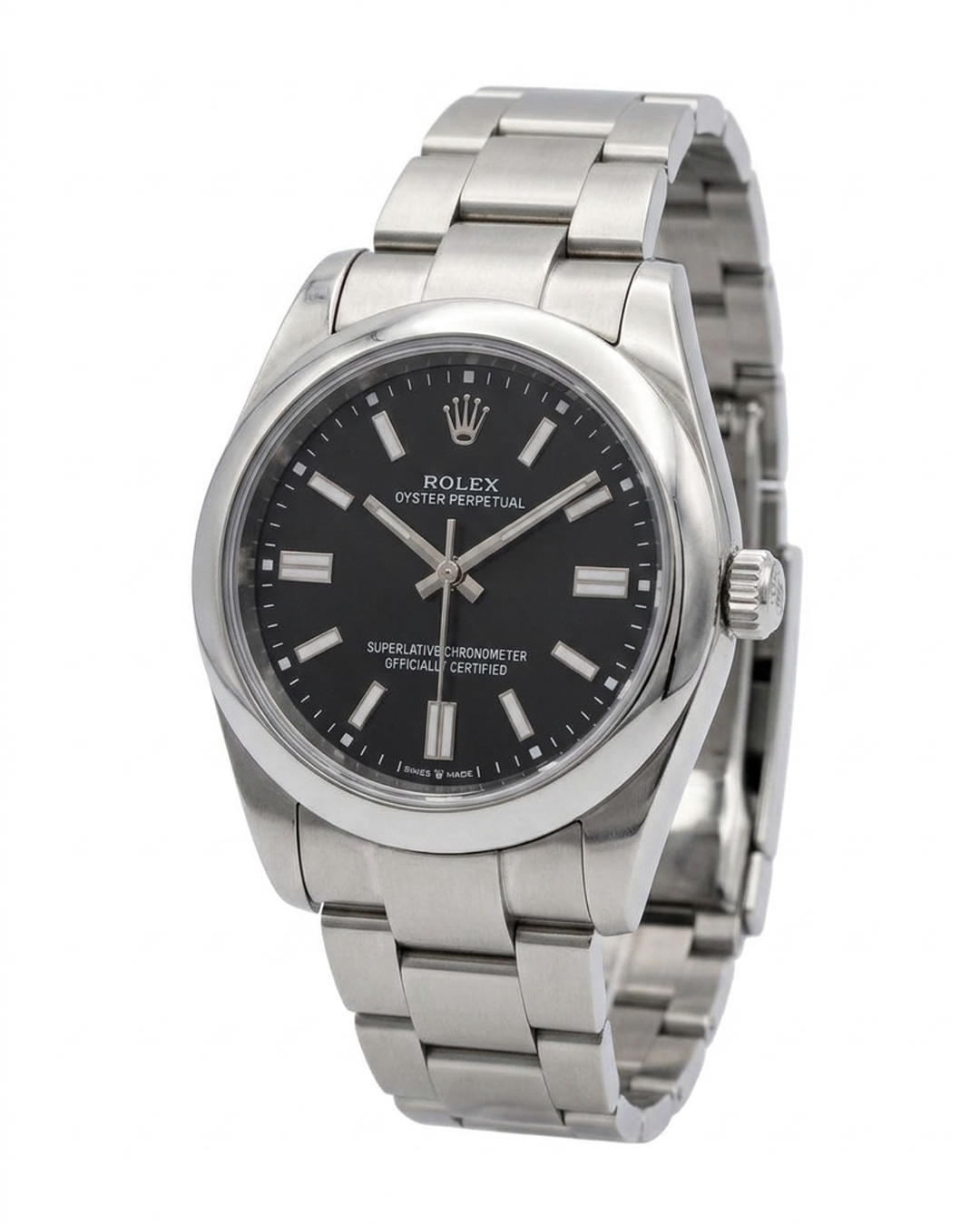 Rolex Oyster Perpetual – Blue & Black Dial Edition